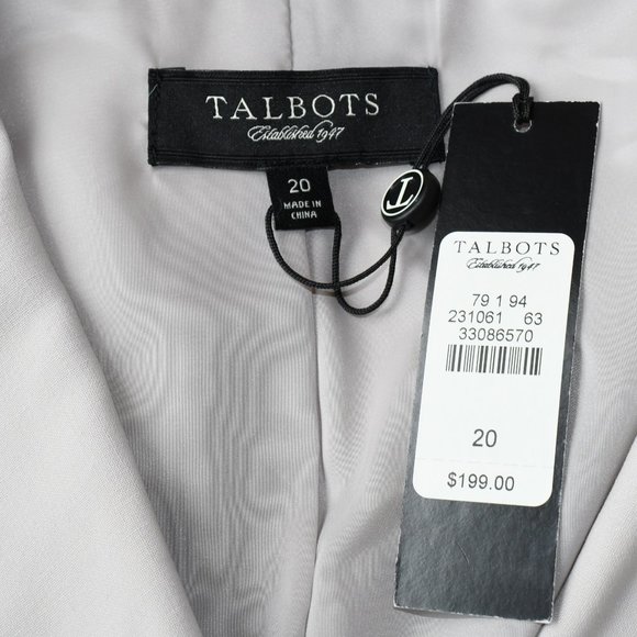 Talbots Tan Blazer NWT - Picture 3 of 3